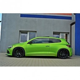 Maxton RACING SIDE SKIRTS DIFFUSERS VW SCIROCCO R , Scirocco
