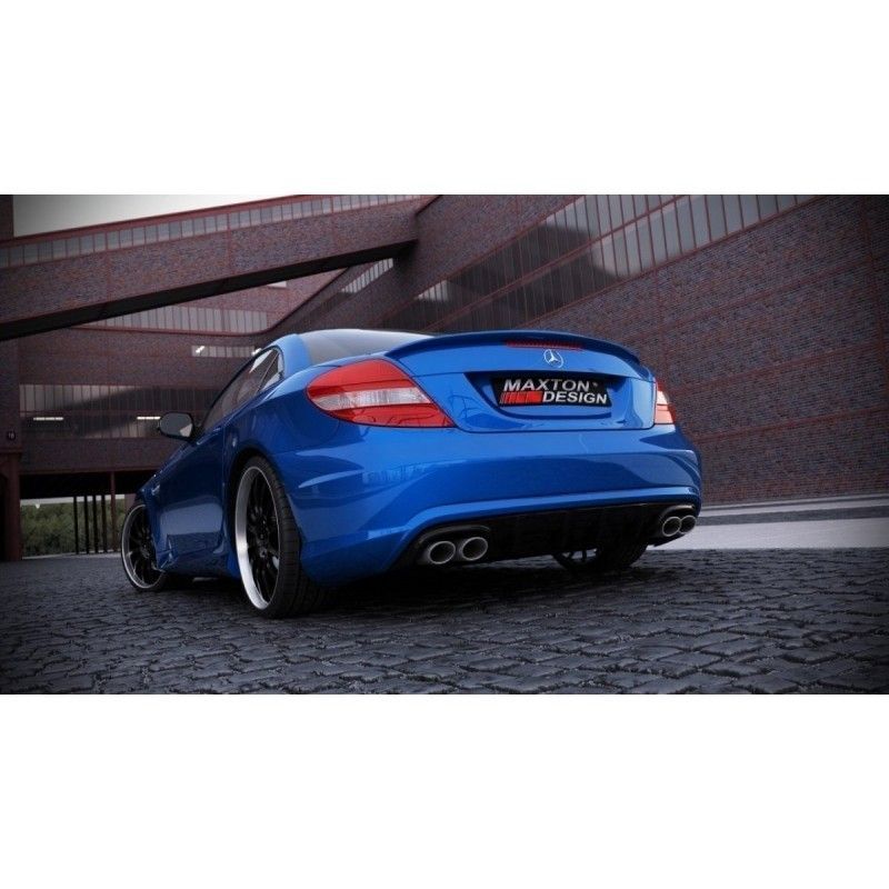 Maxton Rear Bumper Mercedes SLK R171 (SLK R172 AMG Look) Not primed, SLK R171