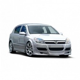 Maxton Front bumper spoiler OPEL ASTRA H (5d hatchback, saloon, estate, before facelifting) , Astra H