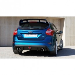 Maxton Rear Bumper (RS Look) Ford Focus Mk3 Not primed, Focus Mk3 / 3.5 / ST / RS