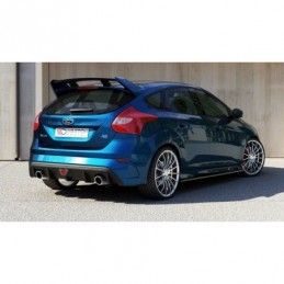 Maxton Rear Bumper (RS Look) Ford Focus Mk3 Not primed, Focus Mk3 / 3.5 / ST / RS