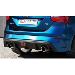 Maxton Rear Bumper (RS Look) Ford Focus Mk3 Not primed, Focus Mk3 / 3.5 / ST / RS