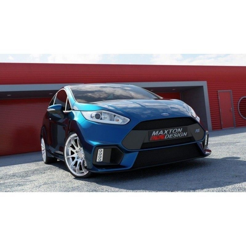 Maxton Front Bumper (Focus RS Look) Ford Fiesta Mk7 FL Not primed, Fiesta Mk7 / 7.5