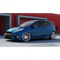 Maxton Front Bumper (Focus RS Look) Ford Fiesta Mk7 FL Not primed, Fiesta Mk7 / 7.5