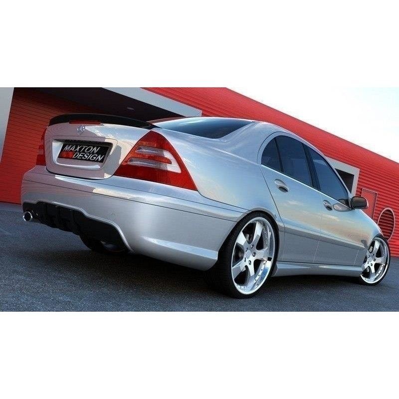 Maxton REAR BUMPER MERCEDES C W203 AMG 204 LOOK Not primed, W203