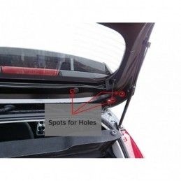 Maxton Roof Spoiler (RS Look) Ford Fiesta Mk7 / Mk7 FL Not primed, Fiesta Mk7 / 7.5