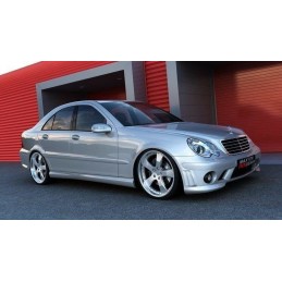 Maxton FRONT BUMPER MERCEDES C W203 AMG 204 LOOK Not primed, ME-C-203-AMG204-F1F, MAXTON DESIGN Neotuning.com