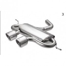 Maxton VOLKSWAGEN GOLF VI, GOLF V R32, SCIROCCO 3 SPORTS EXHAUST MUFFLER EXHAUST 1, Scirocco