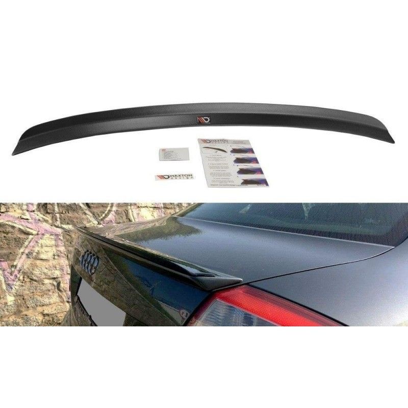 Maxton Spoiler Cap Audi A4 S-Line B6 Sedan Gloss Black, A4/S4 B6 - 8H CABRIO