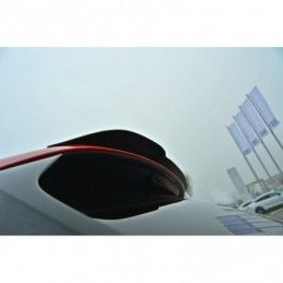 Maxton Spoiler Cap Audi S4 / A4 S-Line B9 Avant Gloss Black, A4 B9