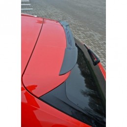 Maxton Spoiler Cap Audi S4 / A4 S-Line B9 Avant Gloss Black, A4 B9