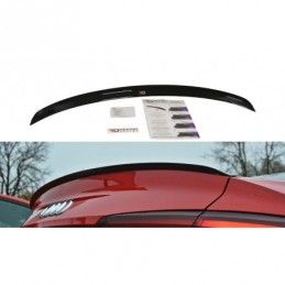 Maxton Spoiler Cap Audi A5 S-Line F5 Coupe Gloss Black, A5 F5