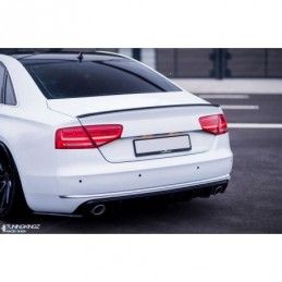 Maxton SPOILER CAP Audi A8 D4 Gloss Black, A8/S8 D4