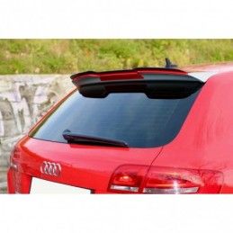 Maxton SPOILER CAP Audi RS3 8P Gloss Black, A3/ S3/ RS3 8P