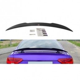 Maxton SPOILER CAP Audi RS5 Mk1 (8T) Facelift Gloss Black, A5/S5/RS5 8T