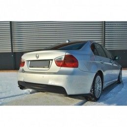 Maxton SPOILER CAP BMW 3 E90 MPACK Gloss Black, Serie 3 E90/ E91