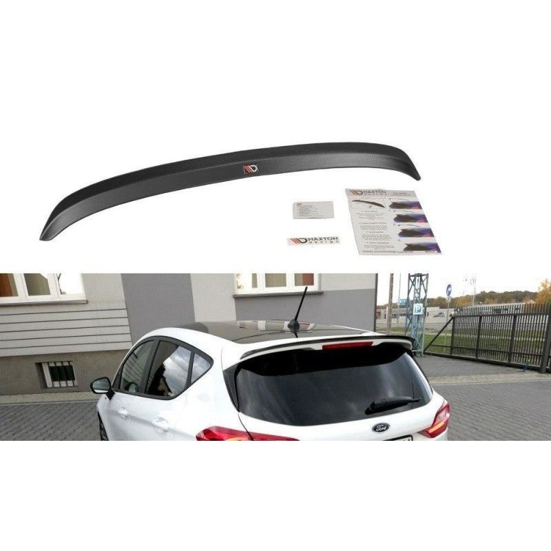 Maxton Spoiler Cap Ford Fiesta Mk8 Gloss Black, Fiesta Mk8