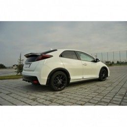 Maxton SPOILER CAP Honda Civic Mk9 Facelift Gloss Black, CIVIC