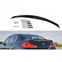 Maxton SPOILER CAP Infiniti G37 Sedan Gloss Black, INFINITI