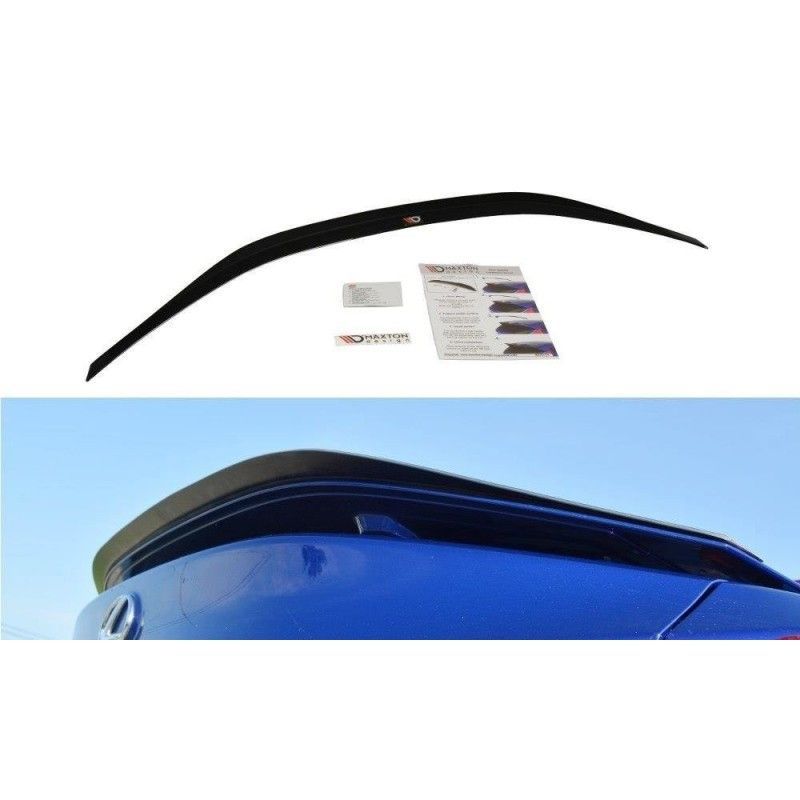 Maxton SPOILER CAP Lexus RC F Gloss Black, Lexus