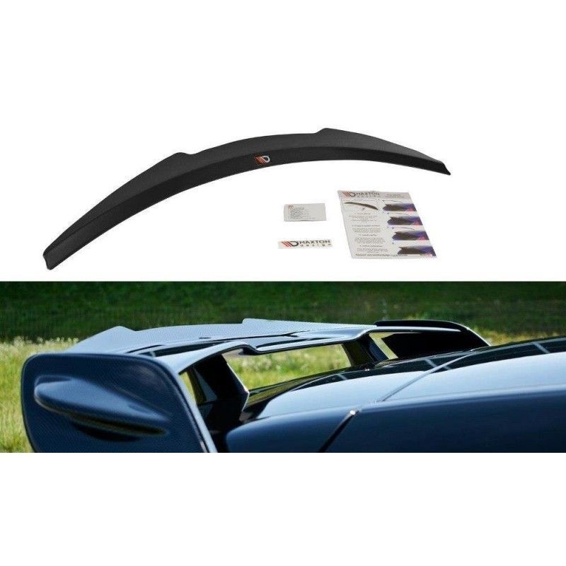 Maxton SPOILER CAP Mercedes A W176 AMG Facelift Gloss Black, CLASSE A