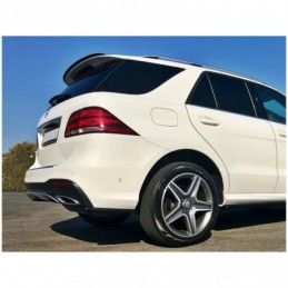 Maxton SPOILER CAP Mercedes GLE W166 AMG-Line Gloss Black, GLE W166 / C292 Coupe