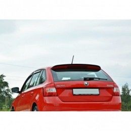 Maxton Spoiler Cap Skoda Rapid Spaceback Gloss Black, Rapid