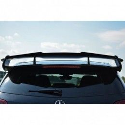 Maxton Spoiler Side Extensions Mercedes A W176 AMG Facelift Gloss Black, CLASSE A