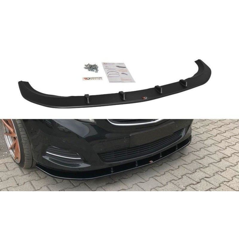 Maxton FRONT SPLITTER v.2 Mercedes V-Class W447 Gloss Black, CLASSE V