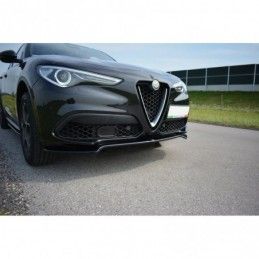 Maxton FRONT SPLITTER V.1 Alfa Romeo Stelvio Gloss Black, Stelvio