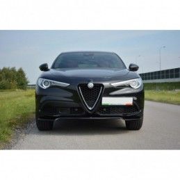 Maxton FRONT SPLITTER V.1 Alfa Romeo Stelvio Gloss Black, Stelvio