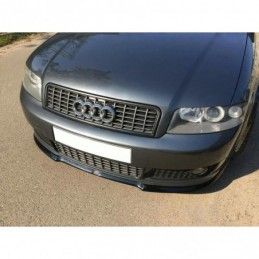 Maxton FRONT SPLITTER V.1 Audi A4 S-Line B6 Gloss Black, A4/S4 B6 - 8H CABRIO