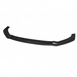 Maxton Front Splitter V.1 Audi S3 / A3 S-Line 8V FL Gloss Black, A3/S3/RS3 8V