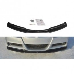 Maxton FRONT SPLITTER V.1 BMW 3 E90 MPACK Gloss Black, Serie 3 E90/ E91