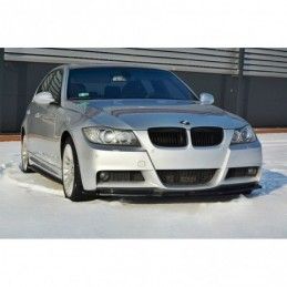 Maxton FRONT SPLITTER V.1 BMW 3 E90 MPACK Gloss Black, Serie 3 E90/ E91