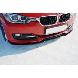 Maxton FRONT SPLITTER V.1 BMW 3 F30 Gloss Black, Serie 3 F30/ F31