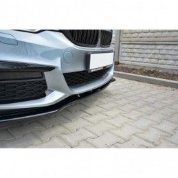 Maxton FRONT SPLITTER V.1 for BMW 5 G30/ G31 M-Pack Gloss Black, Serie 5 G30/ G31