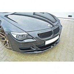 Maxton FRONT SPLITTER V.1 BMW M6 E63 Gloss Black, Serie 6 E63/ E64/ M6