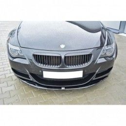 Maxton FRONT SPLITTER V.1 BMW M6 E63 Gloss Black, Serie 6 E63/ E64/ M6