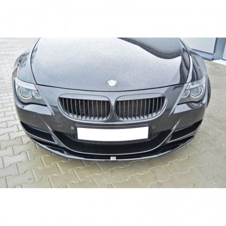 Maxton FRONT SPLITTER V.1 BMW M6 E63 Gloss Black, Serie 6 E63/ E64/ M6