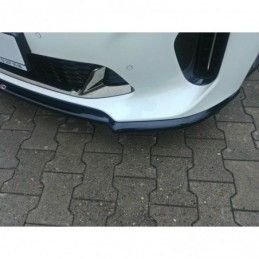 Maxton FRONT SPLITTER V.1 KIA STINGER GT Gloss Black, Kia