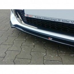 Maxton FRONT SPLITTER V.1 KIA STINGER GT Gloss Black, Kia