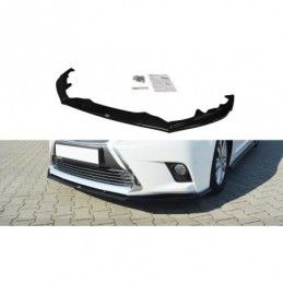 Maxton FRONT SPLITTER V.1 Lexus CT Mk1 Facelift Gloss Black, Lexus