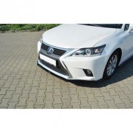 Maxton FRONT SPLITTER V.1 Lexus CT Mk1 Facelift Gloss Black, Lexus