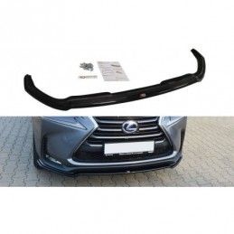 Maxton FRONT SPLITTER V.1 Lexus NX Mk1 Gloss Black, Lexus