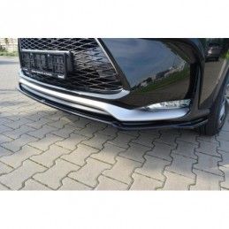 Maxton FRONT SPLITTER V.1 Lexus NX Mk1 F-Sport Gloss Black, Lexus