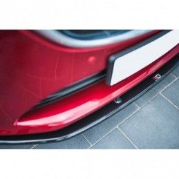 Maxton FRONT SPLITTER V.1 Mazda 6 GJ (Mk3) Facelift Gloss Black, mazda 6