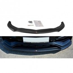 Maxton FRONT SPLITTER V.1 Mercedes A W176 AMG Facelift Gloss Black, CLASSE A