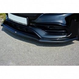 Maxton FRONT SPLITTER V.1 Mercedes A W176 AMG Facelift Gloss Black, CLASSE A