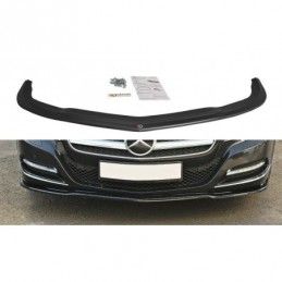 Maxton FRONT SPLITTER V.1 Mercedes CLS C218 Gloss Black, W218